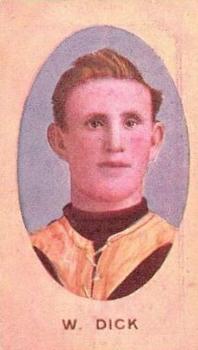 1909-10 Sniders and Abrahams Australian Footballers - Series E #NNO William Dick Front